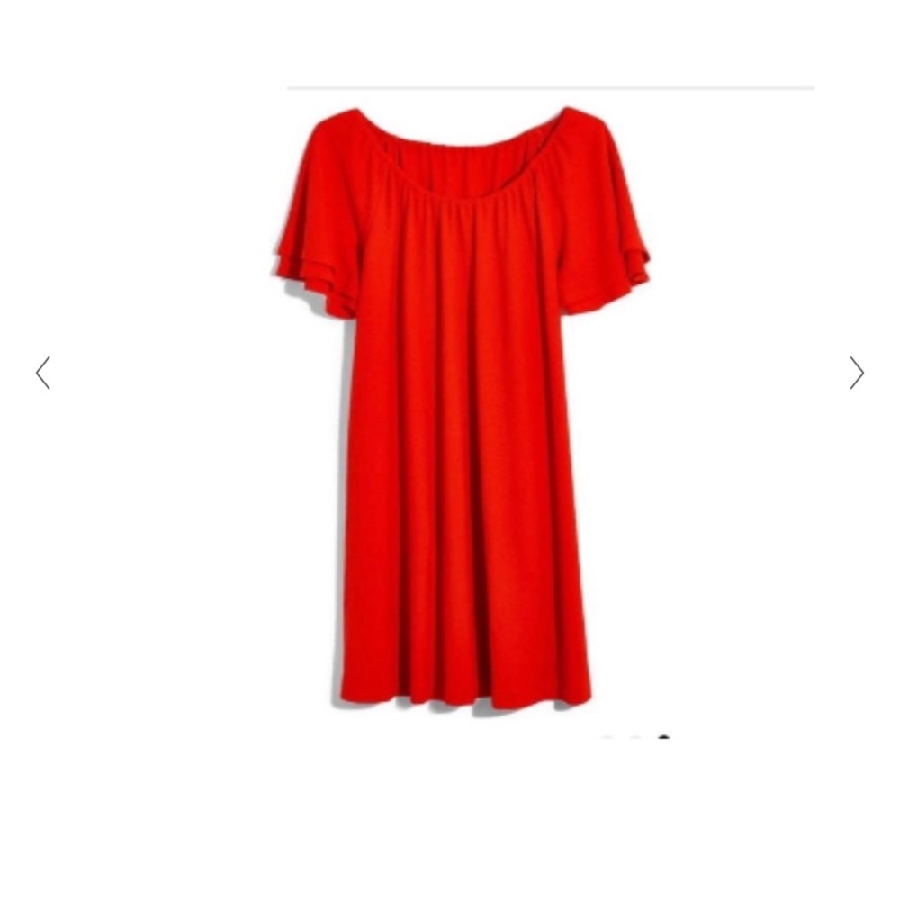 Madewell off shoulder dress